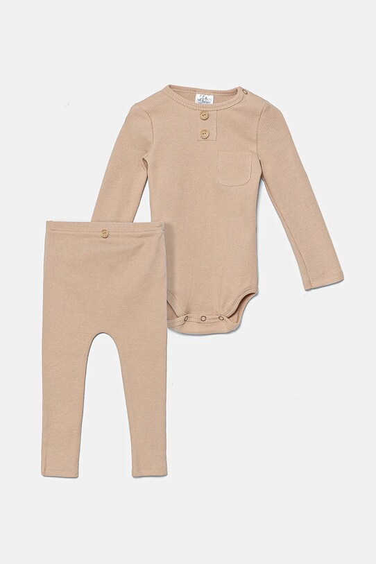 Jamiks compleu bebe RONAN tricotaj bej RONAN.Kom.body.JWH124.K