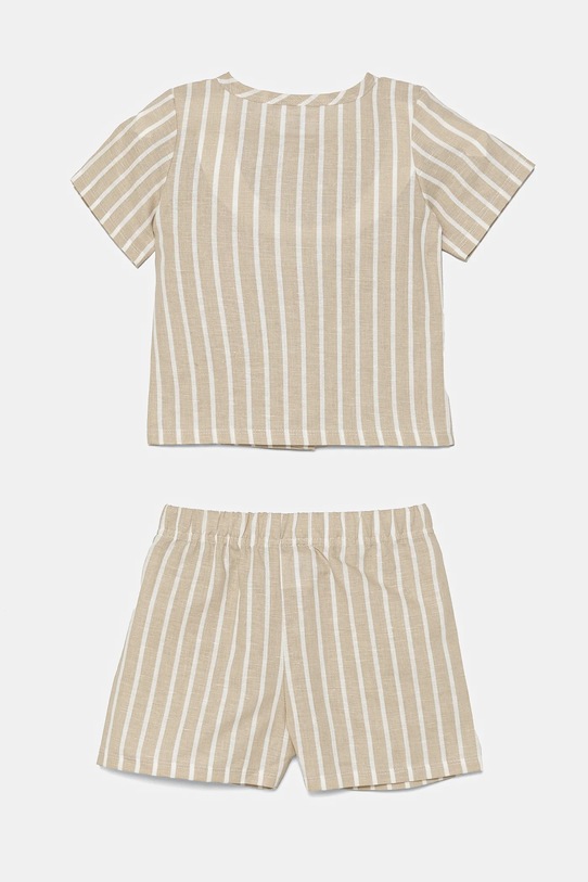 Хлопчик Дитячий льняний комплект Jamiks ZURIMAN II ZURIMAN.II.Kom.JLH147.K бежевий