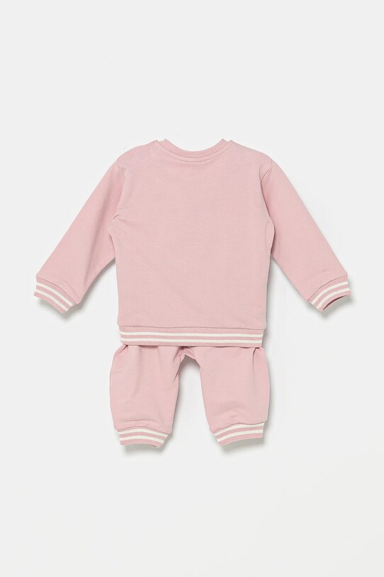 Trenirka za dojenčka United Colors of Benetton 2-pack 3MDUAK00Q.W.Seasonal roza SS25