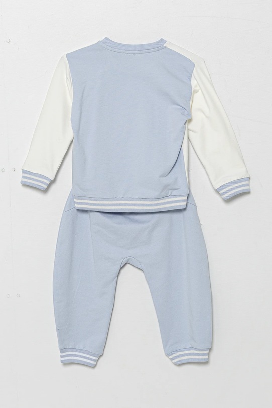 United Colors of Benetton dres niemowlęcy 2-pack 3MDUAK00Q.W.Seasonal niebieski SS25