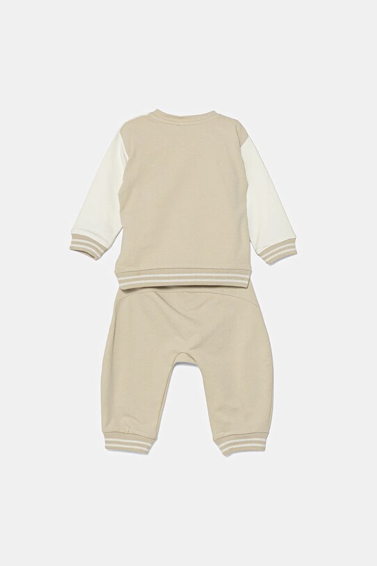 United Colors of Benetton baba tréningruha 2 db 3MDUAK00Q.W.Seasonal bézs SS25