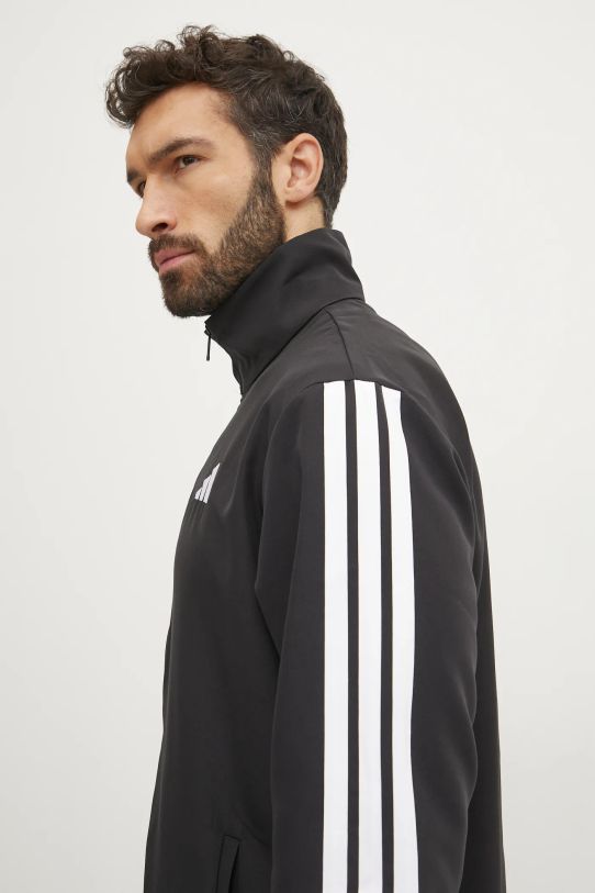 Спортивный костюм adidas 3-Stripes JI8849 чёрный