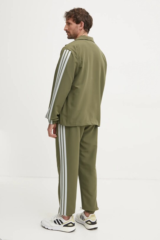 Спортивный костюм adidas M 3S WV TT TS JI8850 зелёный SS25