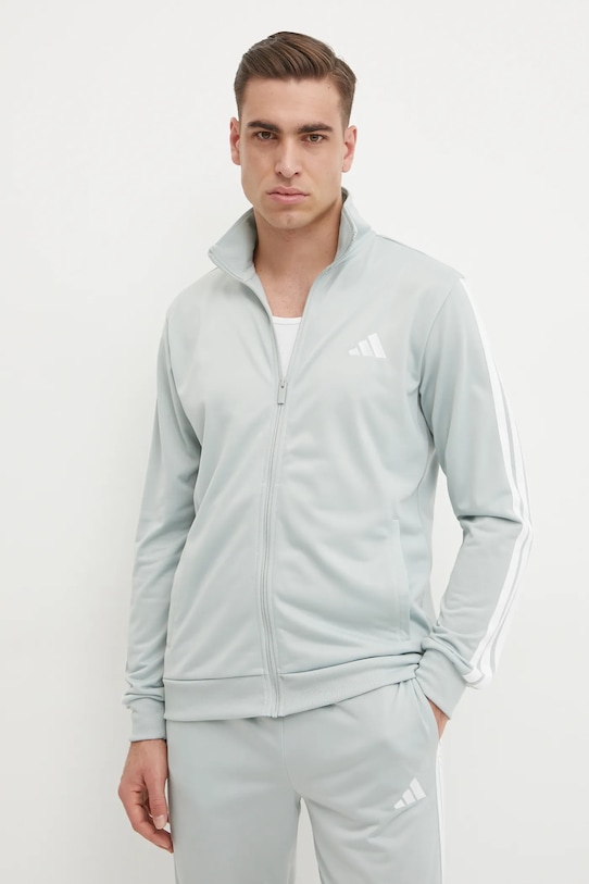 Oblečení Tepláková souprava adidas 3S TR TT TS JC9208 šedá