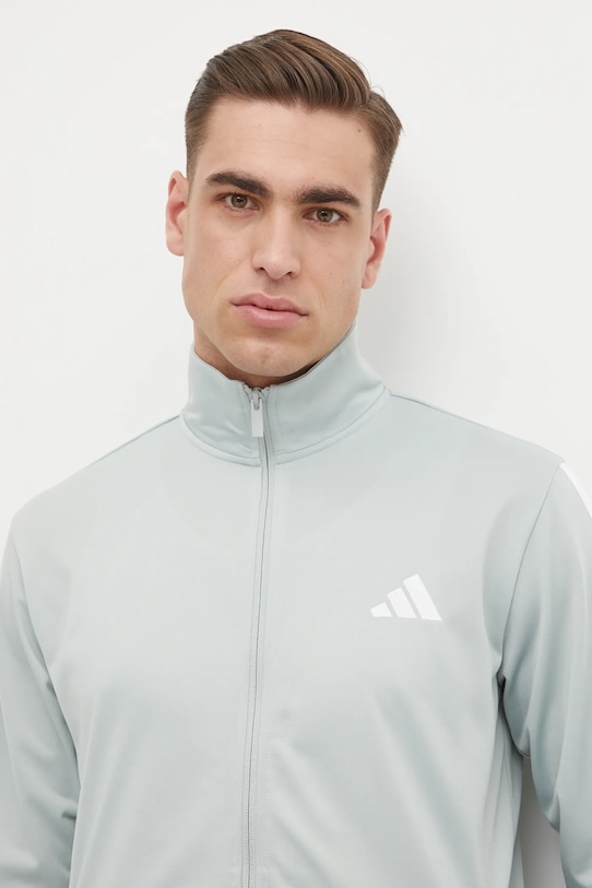 Tepláková souprava adidas 3S TR TT TS JC9208 šedá