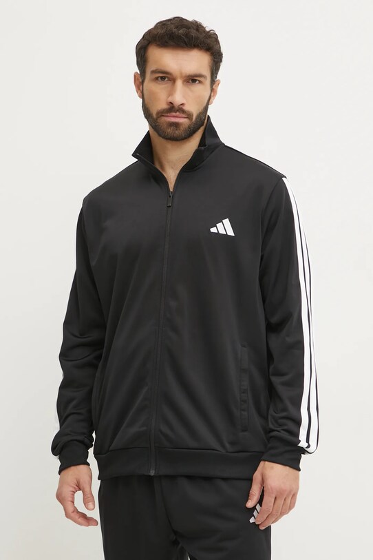 Одяг Спортивний костюм adidas 3-Stripes JI8858 чорний
