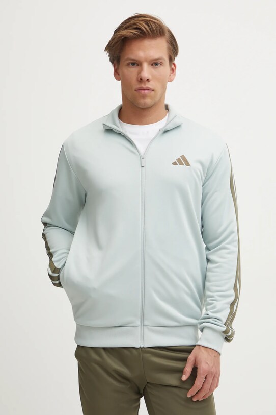 Спортивный костюм adidas 3S FT TT TS JI8874 серый SS25
