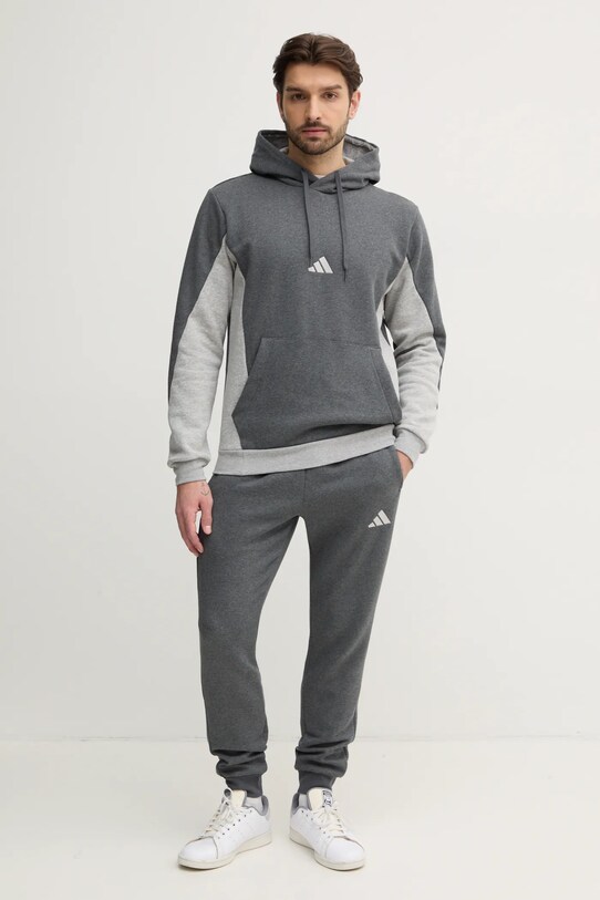 Спортивный костюм adidas FL CB HD TS трикотаж серый JI8884