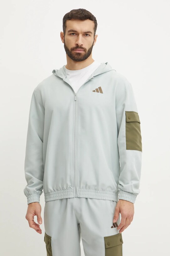 Oblečenie Tepláková súprava adidas M WV CRG TS JI8890 sivá