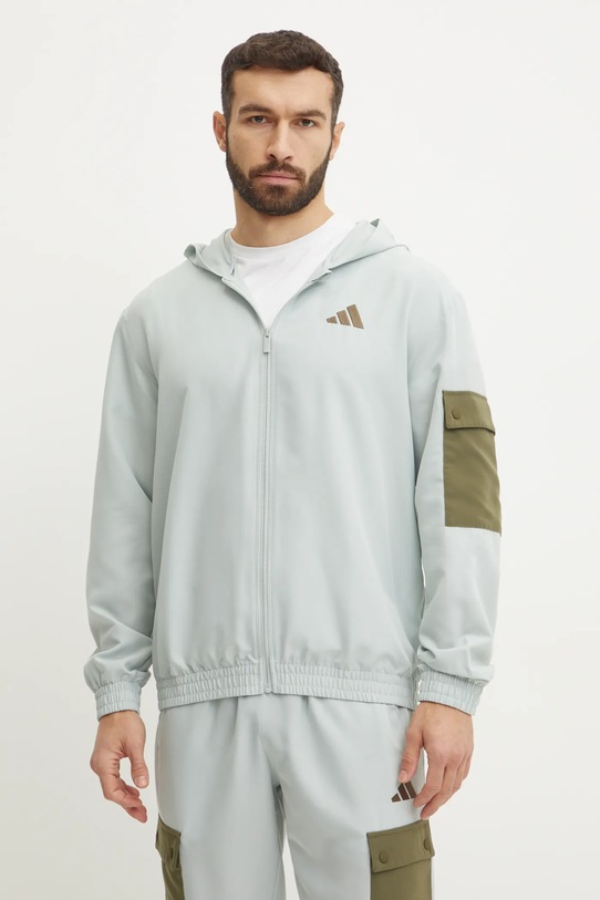 Одяг Спортивний костюм adidas M WV CRG TS JI8890 сірий