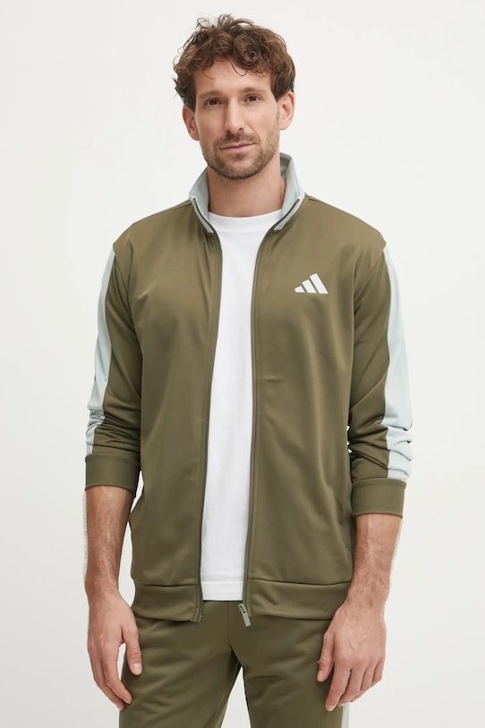 Одяг Спортивний костюм adidas TR CB TS JI8897 зелений