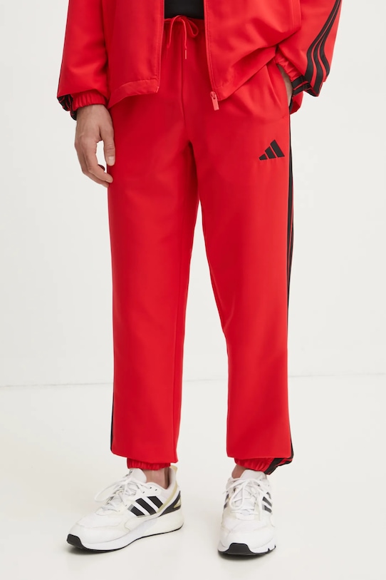 Спортивний костюм adidas 3-Stripes червоний JI8851