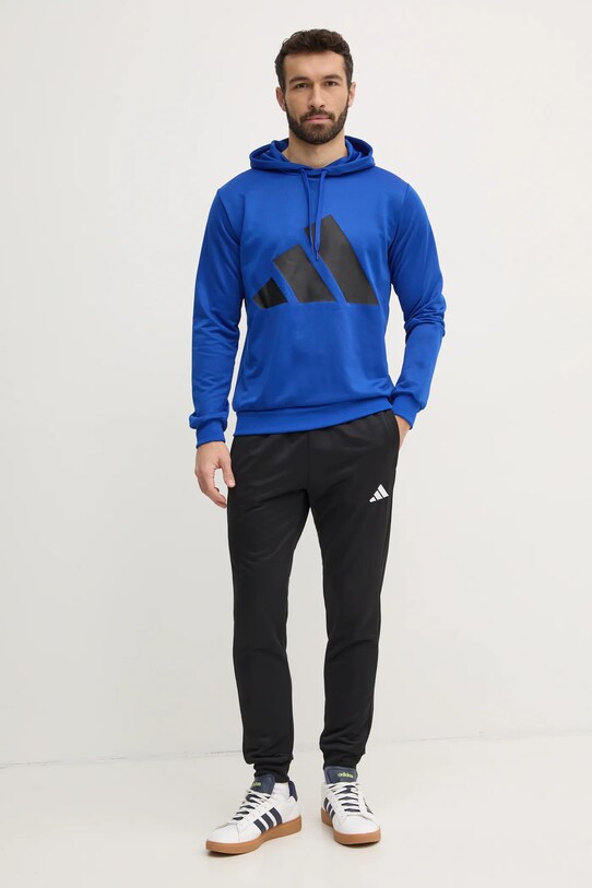 Спортивный костюм adidas BL FT HD TS трикотаж голубой JI8868