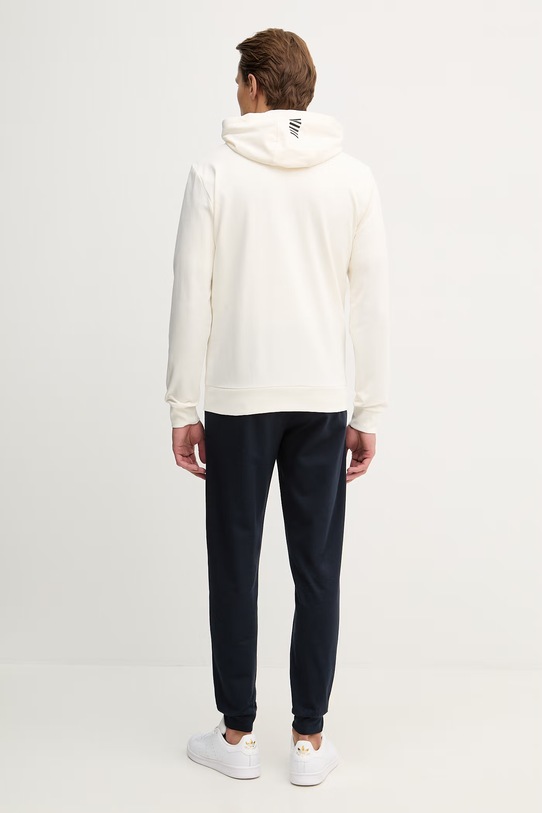 EA7 Emporio Armani dres bawełniany PJVRZ.8NPV63 beżowy SS26