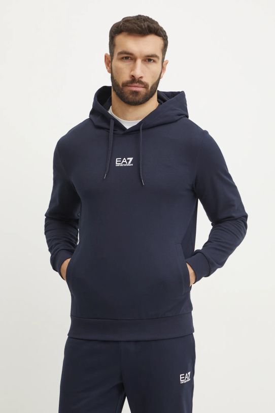 Одяг Бавовняний спортивний костюм EA7 Emporio Armani PJVRZ.8NPV64 темно-синій