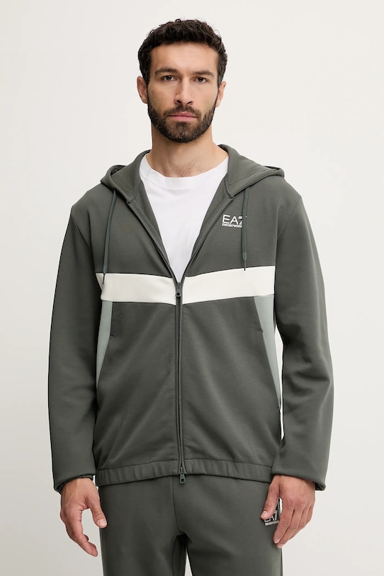 Спортивный костюм EA7 Emporio Armani AF12660.7M000283 зелёный SS25