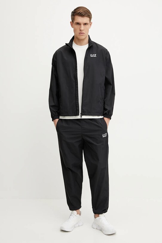 EA7 Emporio Armani dres tkanina czarny AF13190.7M000213