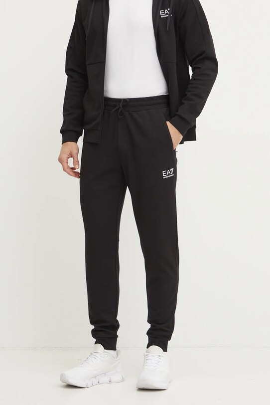 Спортивный костюм EA7 Emporio Armani чёрный AF12501.7M000131
