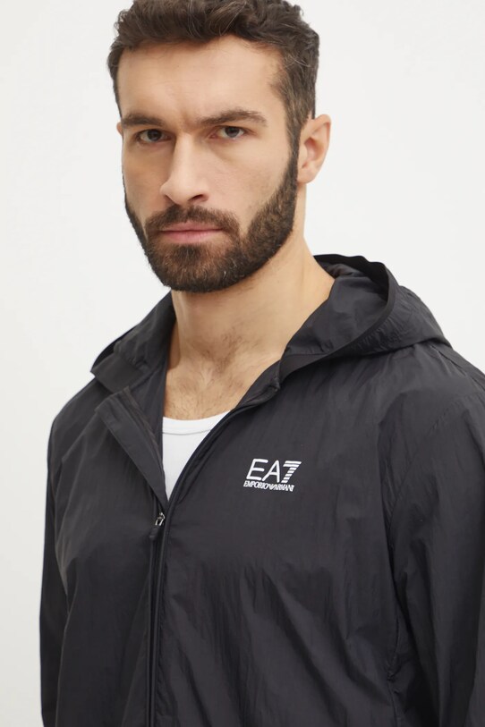Спортивний костюм EA7 Emporio Armani чорний AF12453.7M000077