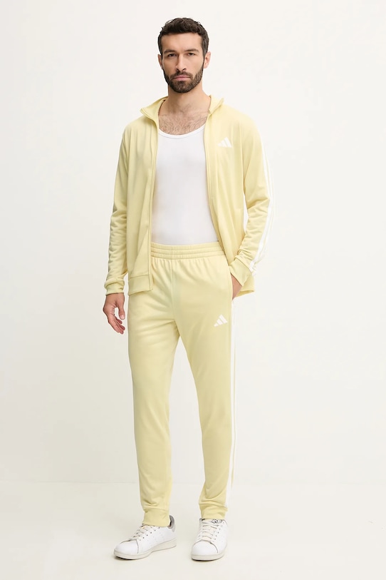 adidas dres 3S TR TT TS dzianina żółty JI8855