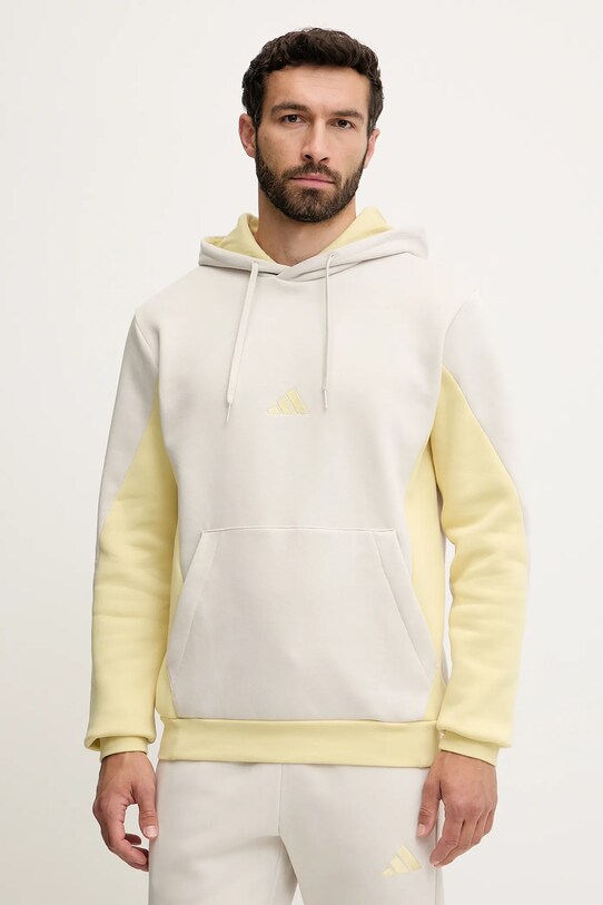 adidas dres FL CB HD TS JI8886 beżowy SS25