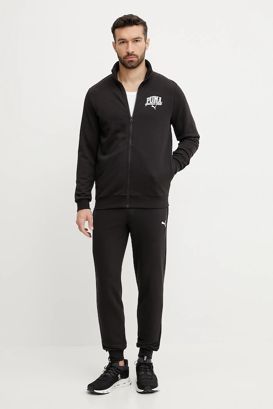 Спортивный костюм Puma трикотаж чёрный 684854
