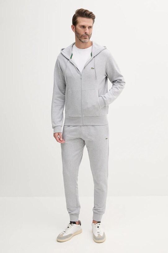 Lacoste dres dzianina szary WH2528T
