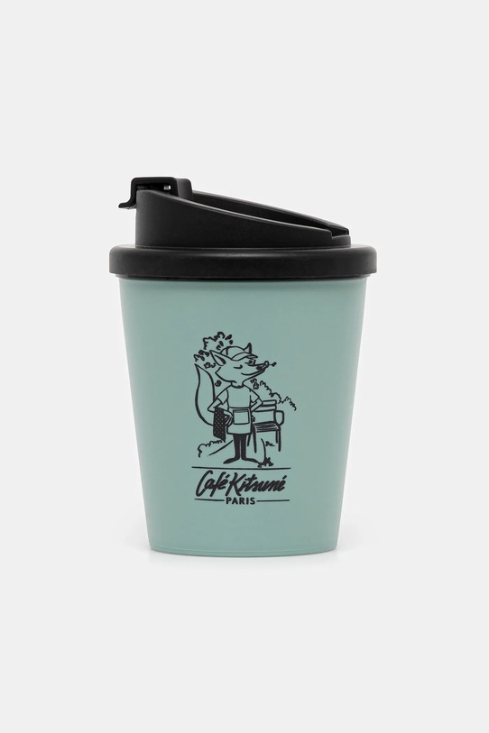 Κούπα καφέ Café Kitsuné Picnic Barista Fox τιρκουάζ OU08105O0017