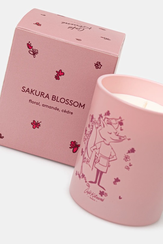Αρωματικό κερί Café Kitsuné Sakura Blossom Candle OU08402O0003 ροζ SS25