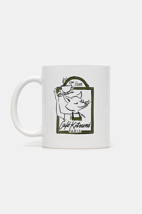 Κούπα Café Kitsuné Street Fox Mug λευκό OU08107O0008