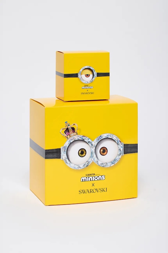 Swarovski dekoratív figura MINIONS 5692027 áttetsző