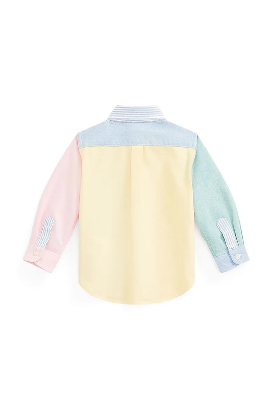Polo Ralph Lauren koszula bawełniana dziecięca 320926248001 multicolor SS25