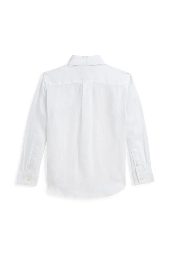 Chłopiec Polo Ralph Lauren koszula bawełniana dziecięca 322967600003 biały