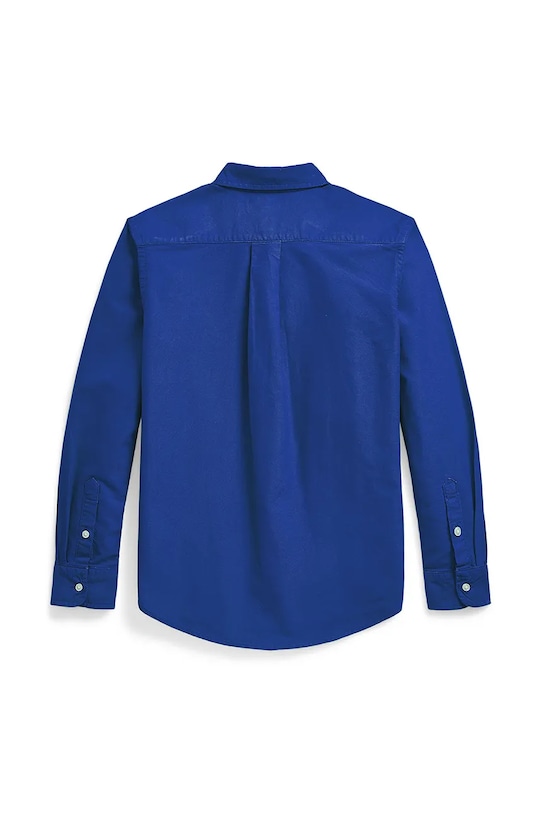 Дитяча бавовняна сорочка Polo Ralph Lauren 323858909019 блакитний SS25