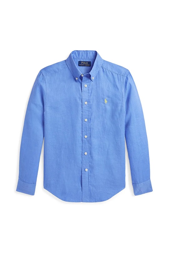 Polo Ralph Lauren koszula lniana dziecięca casual niebieski 323967600001