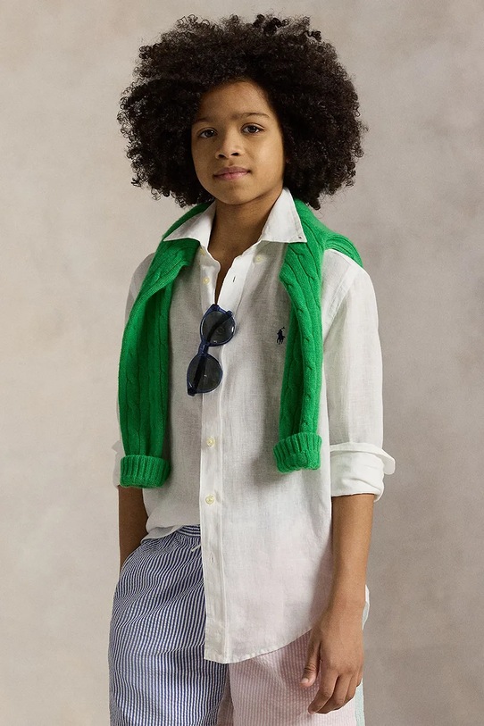 Polo Ralph Lauren gyerek vászon ing fehér 323967600003