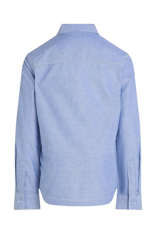 Хлопчик Дитяча бавовняна сорочка Calvin Klein Jeans IB0IB02392.PPYA блакитний