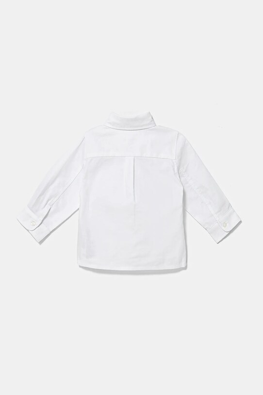 Dětská bavlněná košile Calvin Klein Jeans IN0IN00289.PPYA bílá SS25