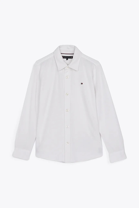 Tommy Hilfiger koszula dziecięca KB0KB09339.116.122.PPYA biały SS25