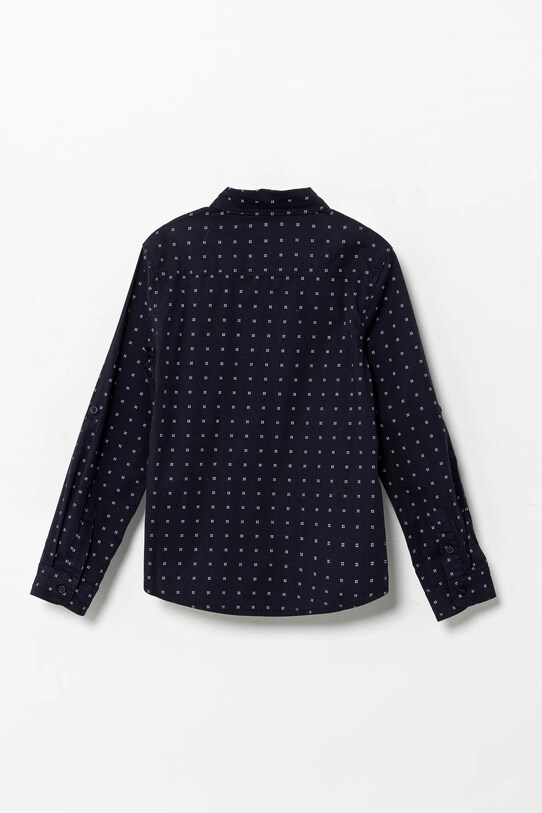 Παιδικό πουκάμισο Guess L5RH04.WE5W0.PPYA σκούρο μπλε SS25