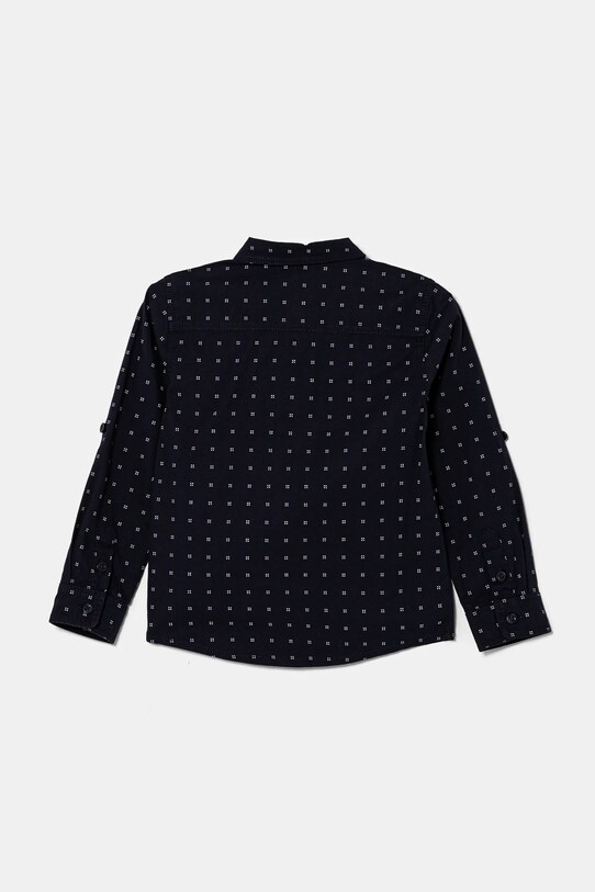 Guess koszula dziecięca N5RH04.WE5W0.PPYA granatowy SS25