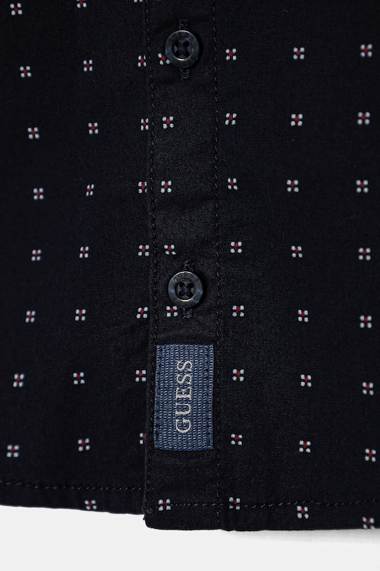 Chłopiec Guess koszula dziecięca N5RH04.WE5W0.PPYA granatowy