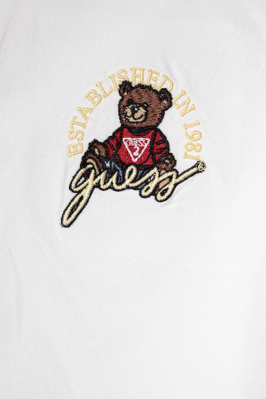 Fiú Guess gyerek ing pamutból N5RH10.W9CL0.PPYA fehér