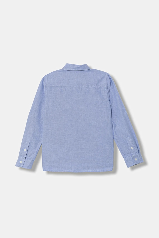 Dječja pamučna košulja Guess N5RH10.W9CL0.PPYA plava SS25