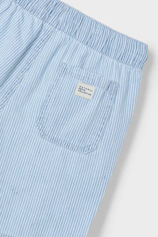 Παιδικό βαμβακερό σορτς Mayoral denim comfort μπλε 3228.5J.Mini.PPYA