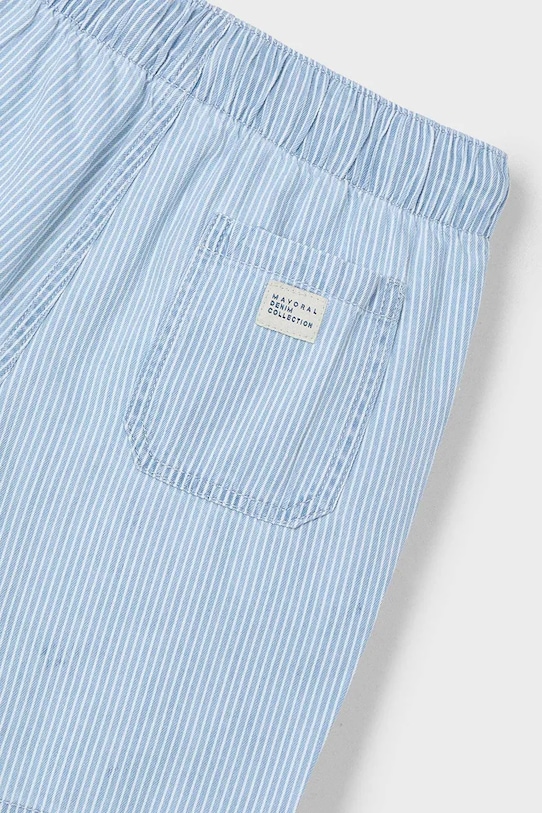 Otroške bombažne kratke hlače Mayoral denim comfort modra 3228.5J.Mini.PPYA