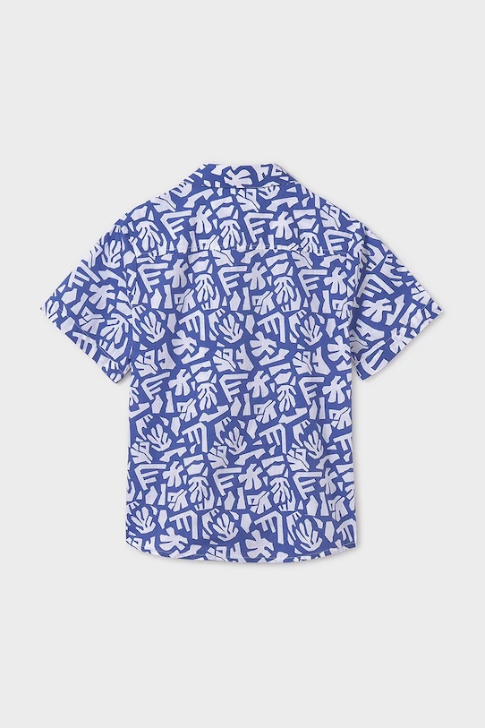 Fiú Mayoral gyerek ing pamutból 6138.7C.Junior.PPYA kék