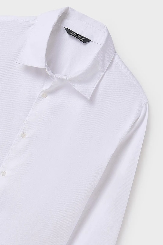 Mayoral camasa de bumbac pentru copii alb 6140.7A.Junior.PPYA