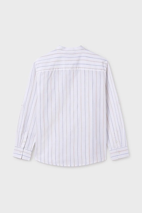 Băieți Mayoral camasa de bumbac pentru copii 6141.7B.Junior.PPYA maro