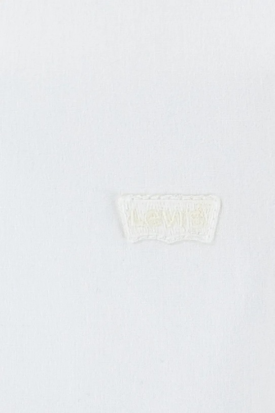 Дитяча бавовняна сорочка Levi's BATTERY HOUSEMARK SHIRT 9EN129 білий